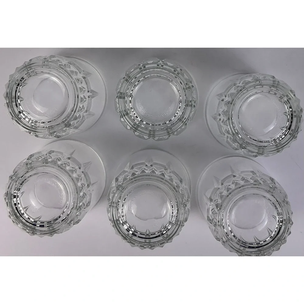 Duralex France Picardie Lowball‎ Glasses Set of 6 Clear 5